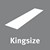 Kingsize: 1 292 x 327 mm
